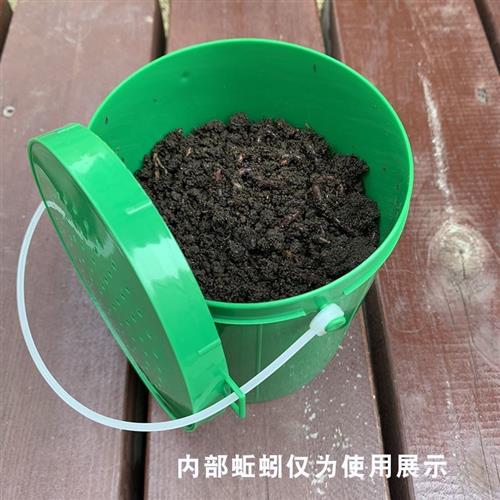 速发钓鱼蚯蚓养殖桶蚯蚓盒防逃跑可携式大号鱼饵料桶透气红虫收纳