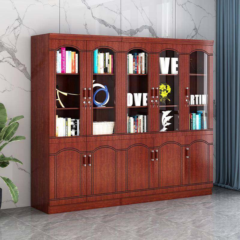 办公文件柜木质办公室柜子油漆贴皮资料柜档案柜财务带抽屉锁书柜,商业/办公家具,办公储物柜,淘宝优惠券,粉丝福利购,淘宝优惠卷