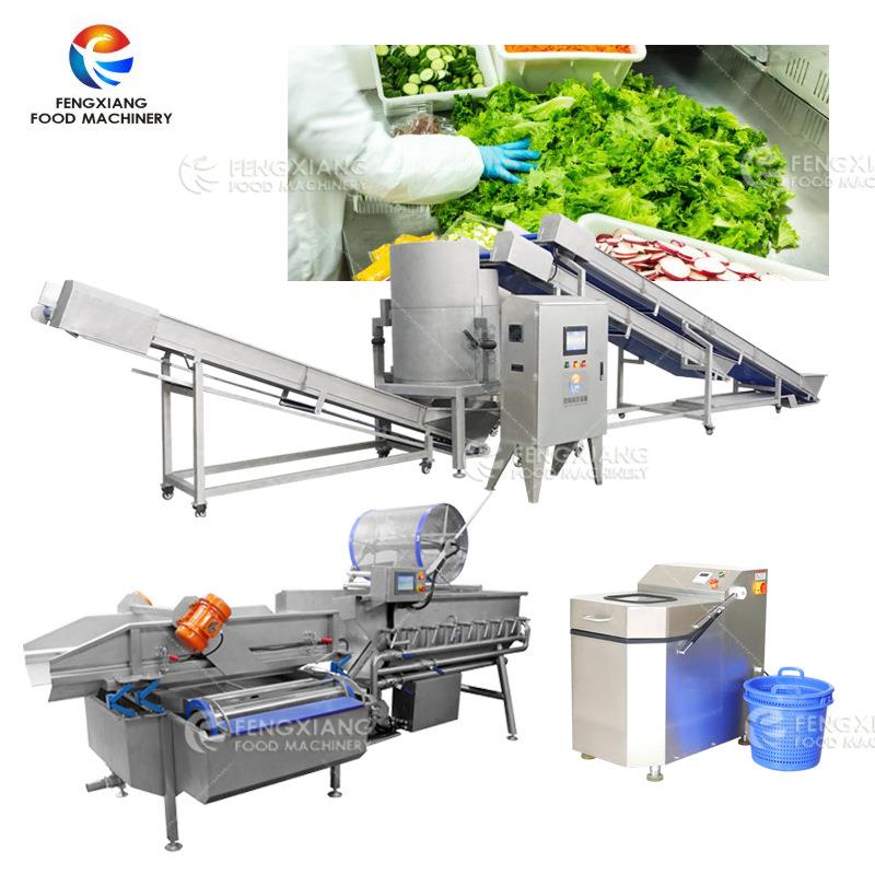 大型涡流清洗振动机多功能切菜机脱水机