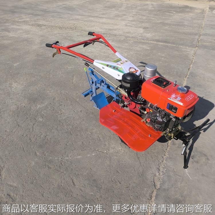 柴油手扶大棚微耕机 硬地松土旋耕机 丘陵地果园开沟机