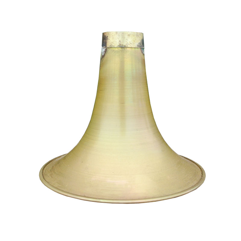 极速唢呐碗子黄铜板一体q制作无打磨原坯喇叭专业D调降B调大中小