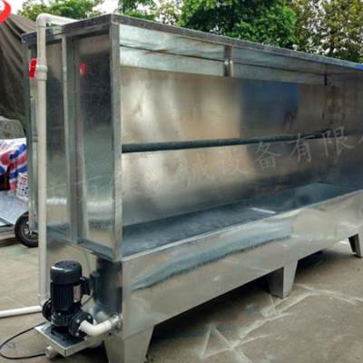 极速厂销环保型水帘柜喷漆台小型B不锈钢水帘机除尘排废气水濂柜