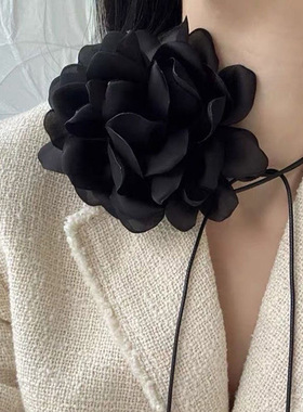 极速2023 New Fashion Big Rose FBlower Clavicle Chain Necklac