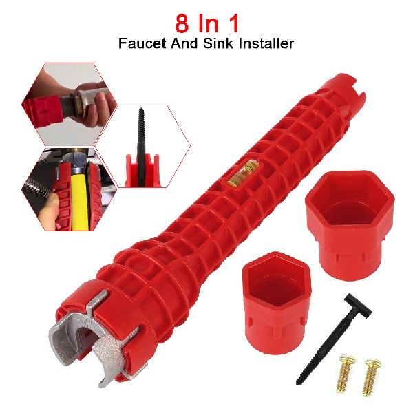 速发Repair spanner Plumbing Installation Wrenches Anti-slip