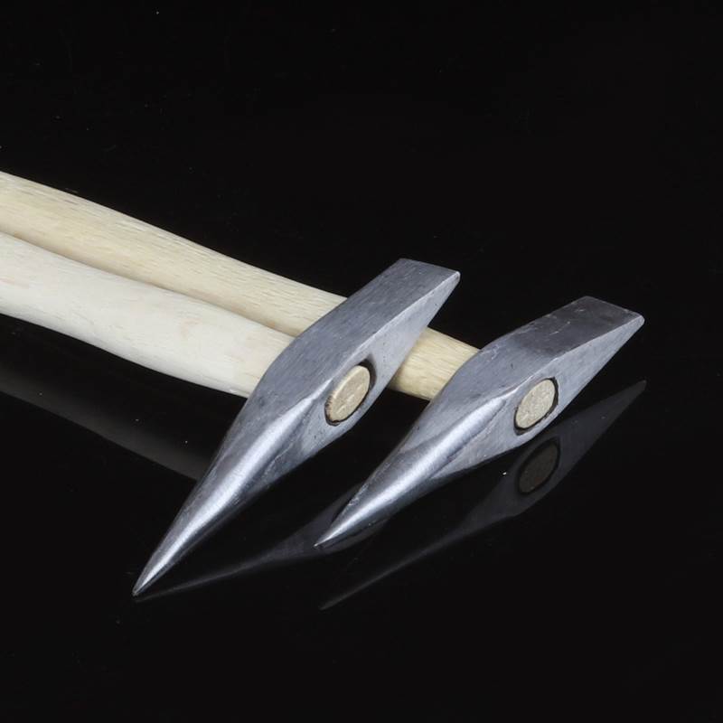 极速电焊敲渣锤 焊工专用锤x除锈焊小鎚子尖头钢焊砸锤槌锤刨锤扁