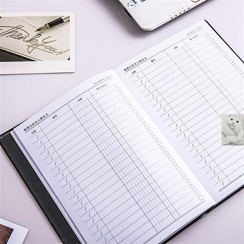 极速表格明细记账本预支发工资本单表签到记工Q帐本工人借支工天