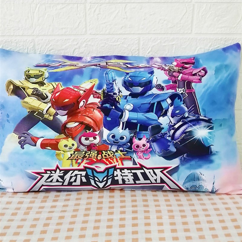 极速迷你特工队j儿童枕头幼儿园乳胶枕中小学生午休趴睡枕靠垫抱