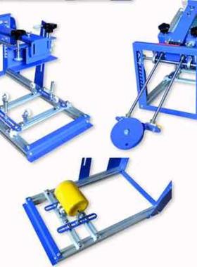 极速厂促曲面网版印刷机 圆柱印刷机BD级QMH170型丝印台 曲面印花