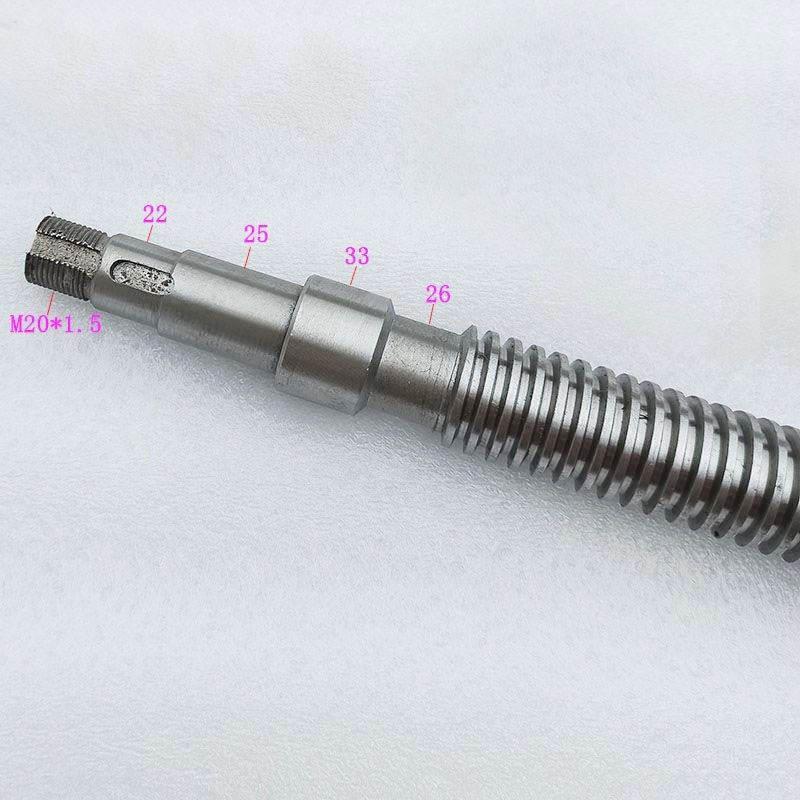 极速新品滕州摇臂钻通用丝杠Z3032 Z3040 Z305S0摇臂钻升降丝杠铜