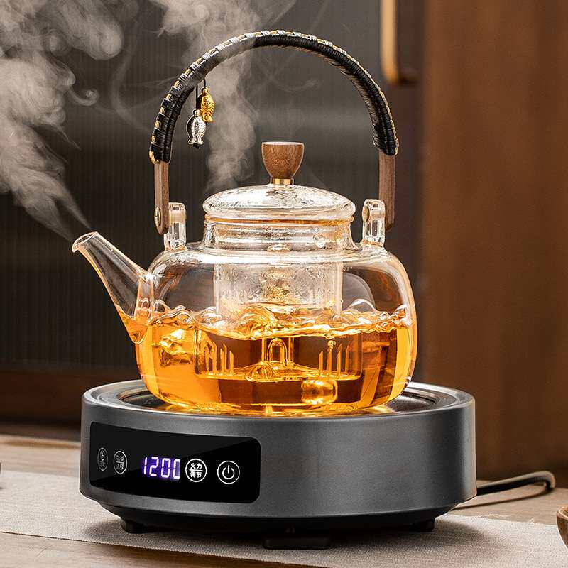 戈米电陶炉茶炉迷你小型家用煮茶器玻璃壶铁壶泡茶炉茶具