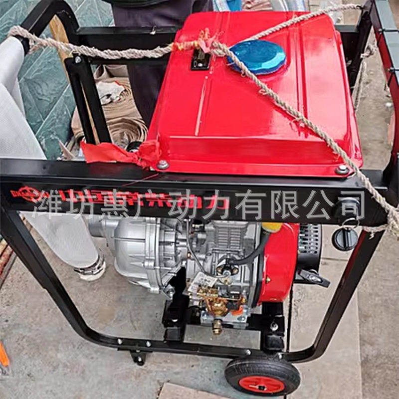 常柴股份CCFP20E柴油抽水泵2寸电启动柴油机水泵机组