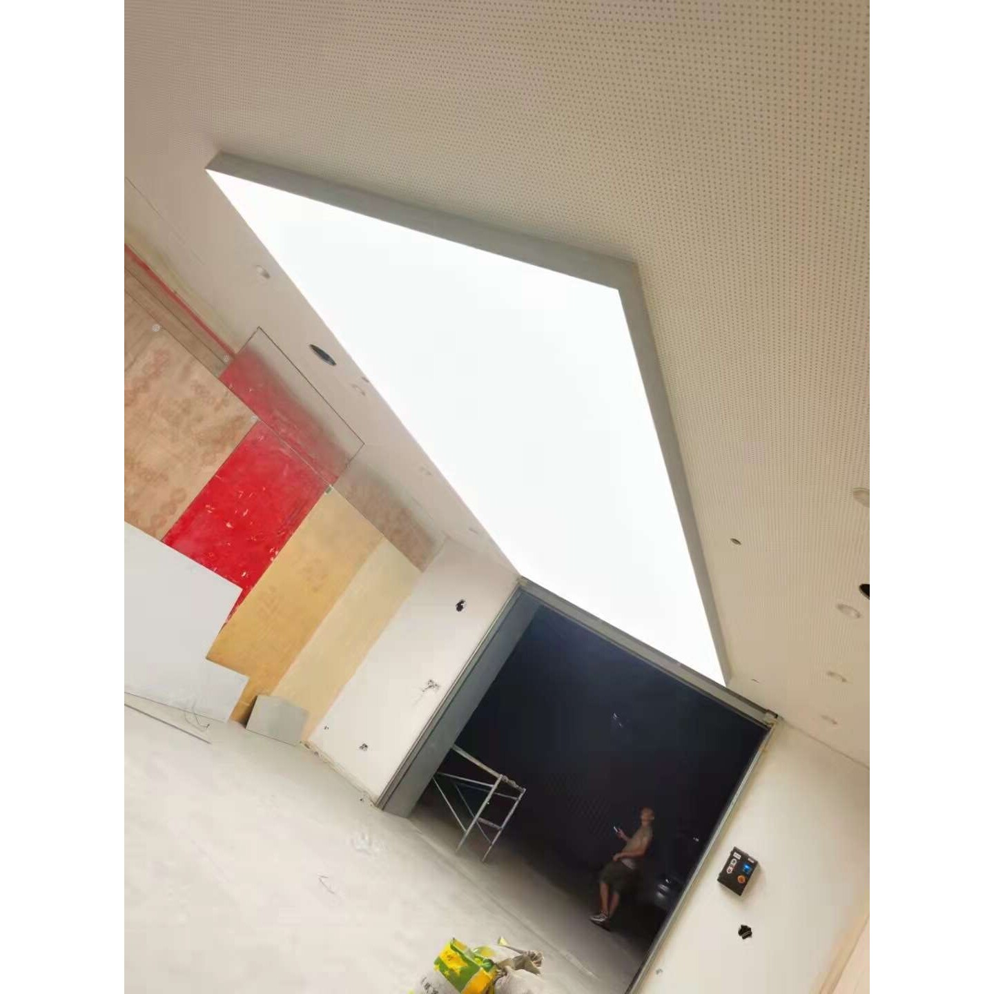 工程软膜灯超大直径异形装饰天花灯4s店直播间早教大型造型吸顶灯