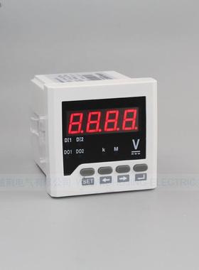 CJ-DV61-2O直流电压表带上下限报警0-100V电压表其他量程也有
