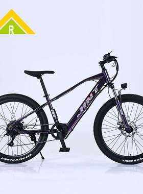 JINT锂电山地车助力自行车变速内置减震越野成人骑行单车