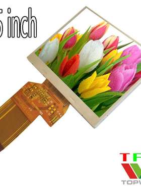 3.5英寸液晶RGB显示屏横屏全视角320x240全彩色工业级别拓微背光