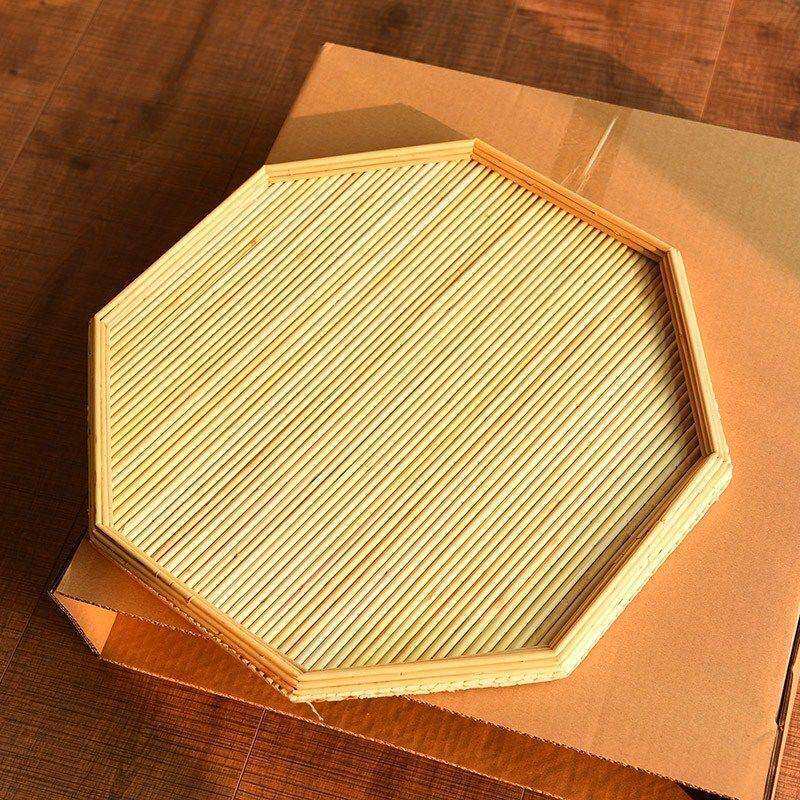 放饺子的托盘面食帘水饺盘家用高粱高梁老式手工馒头圆形农家