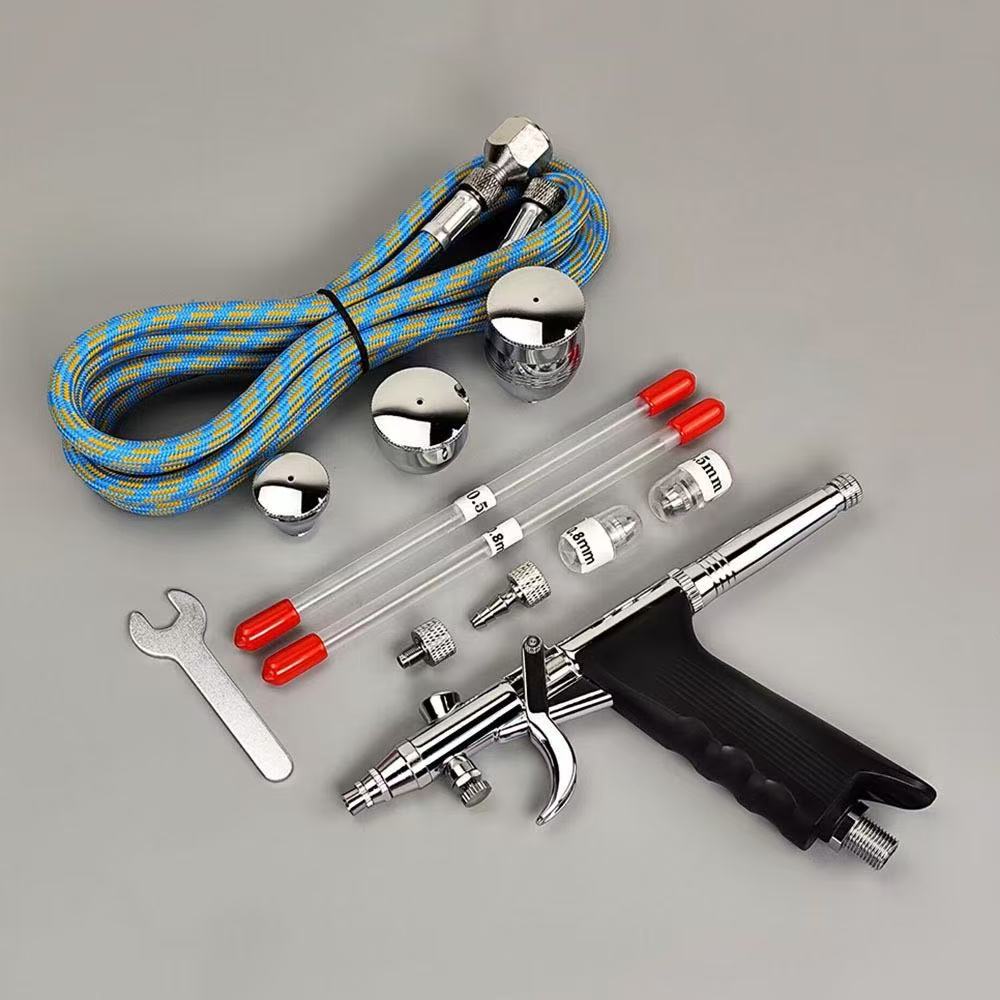 116枪式喷枪笔美术喷笔上色类彩绘模型气泵套装小喷枪喷画笔笔枪