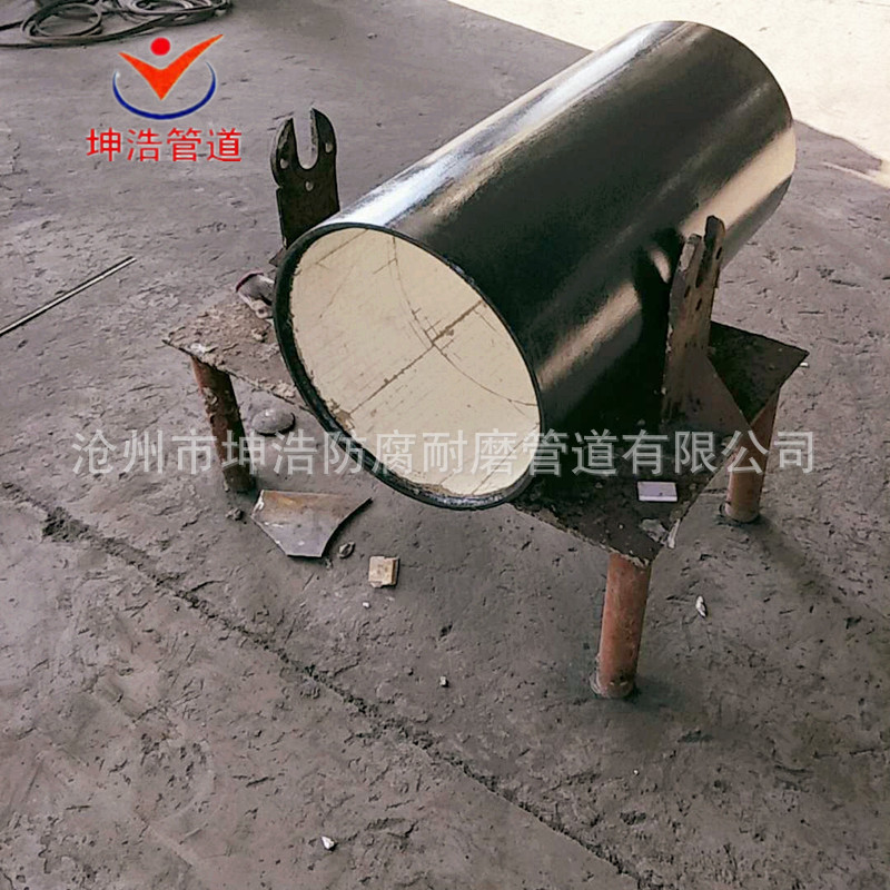 电厂瓷耐磨直管 内衬陶瓷贴片耐磨弯头 耐磨管件 质优价廉