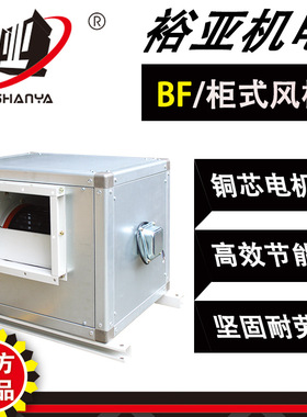 空调风机BF4D-250L  柜式离心风机 结构紧凑振动小商场办公等场所