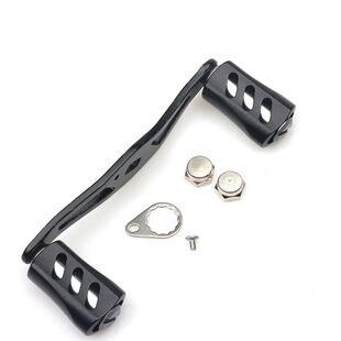 极速水滴轮鼓轮通用渔轮金属手柄摇臂配件筏轮改装摇X柄摇把握丸