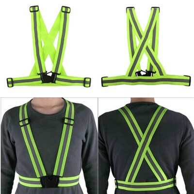 新品Unibsex Safety Vest Reflective Vest Chaleco Reflectante