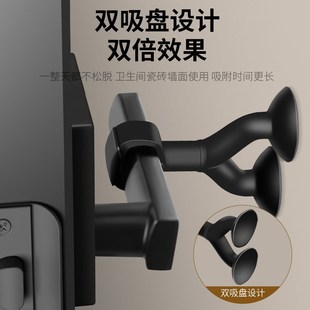 极速德国门吸免h打孔新款门把手防撞垫门阻挡器窗户碰硅胶软胶缓