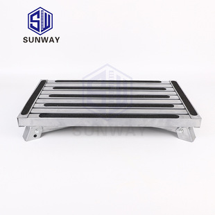 速发厂家直销铝合金折叠凳房车旅游车上车凳踩脚小凳子马凳一步梯