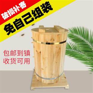 新品新贤平蜂g业圆桶诱蜂箱蜜蜂箱中蜂蜂箱全套养蜂工具标准杉木
