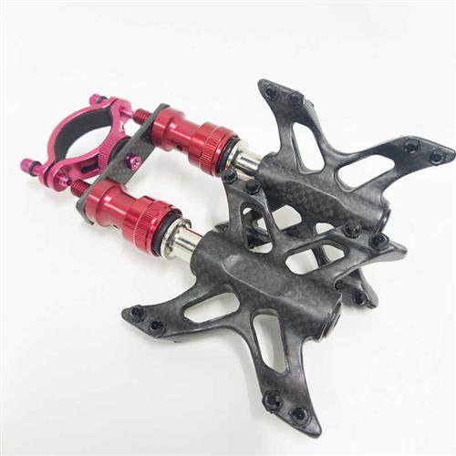 极速脚踏快拆g扣安装座折叠车脚踏安置座小布脚踏收纳夹具放置座