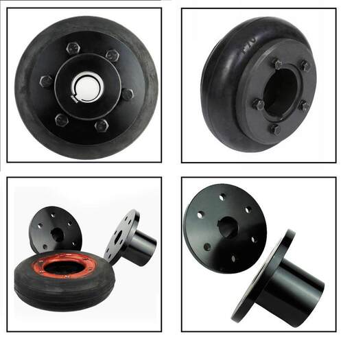 极速UL轮胎联轴器橡胶轮胎体式弹性LA F型N开口式电机传动轴水泵