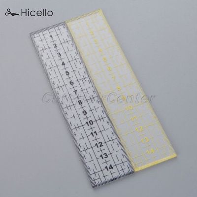 速发Sewig Patchwork Ruler Traspet Acryl 15**0.cm