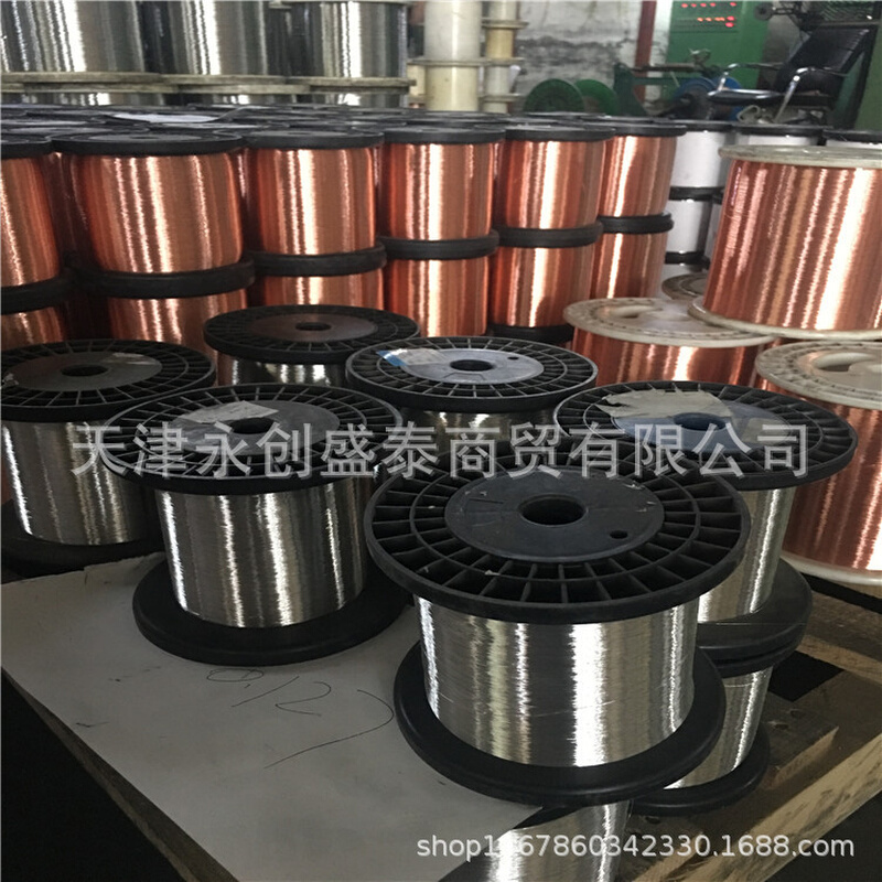现货tu1无氧紫铜丝 t2保电阻紫铜丝 轴缠铜丝 镀锡紫铜线 铜绞线