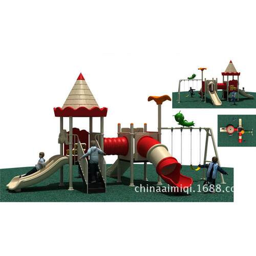 kindsplaygroundequipment儿童户外游乐场,优质大型组合滑梯