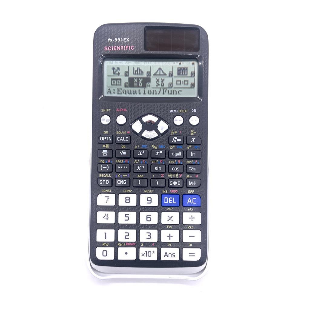 ?991EX多功能函数科学计算器552种功能复数统计基数矩阵向量解方