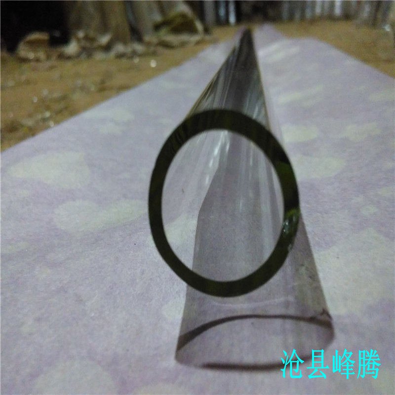 高硼硅3.3水烟专用管材耐高温透明玻璃管