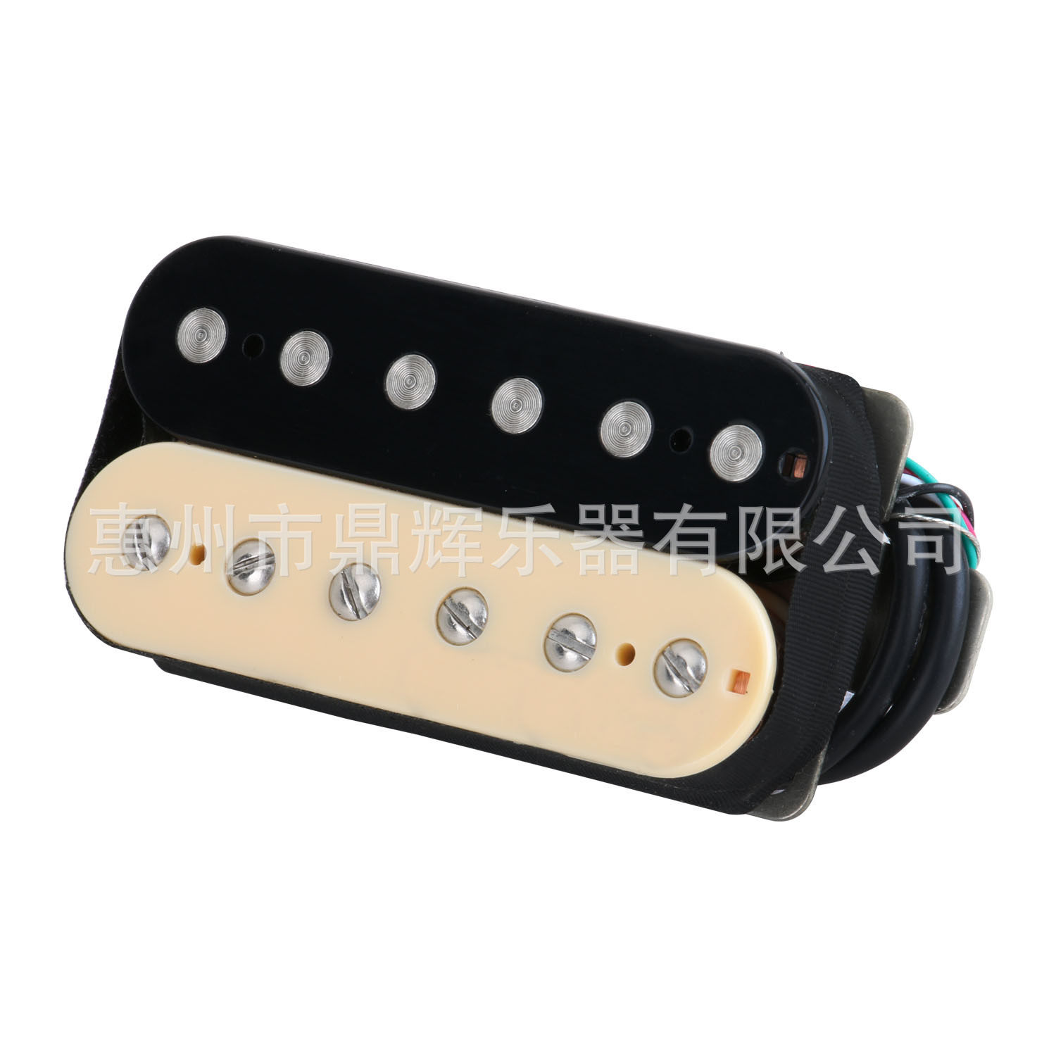 LP电吉他拾音器 6弦电吉他双联双线圈无框拾音器 乐器配件吉它
