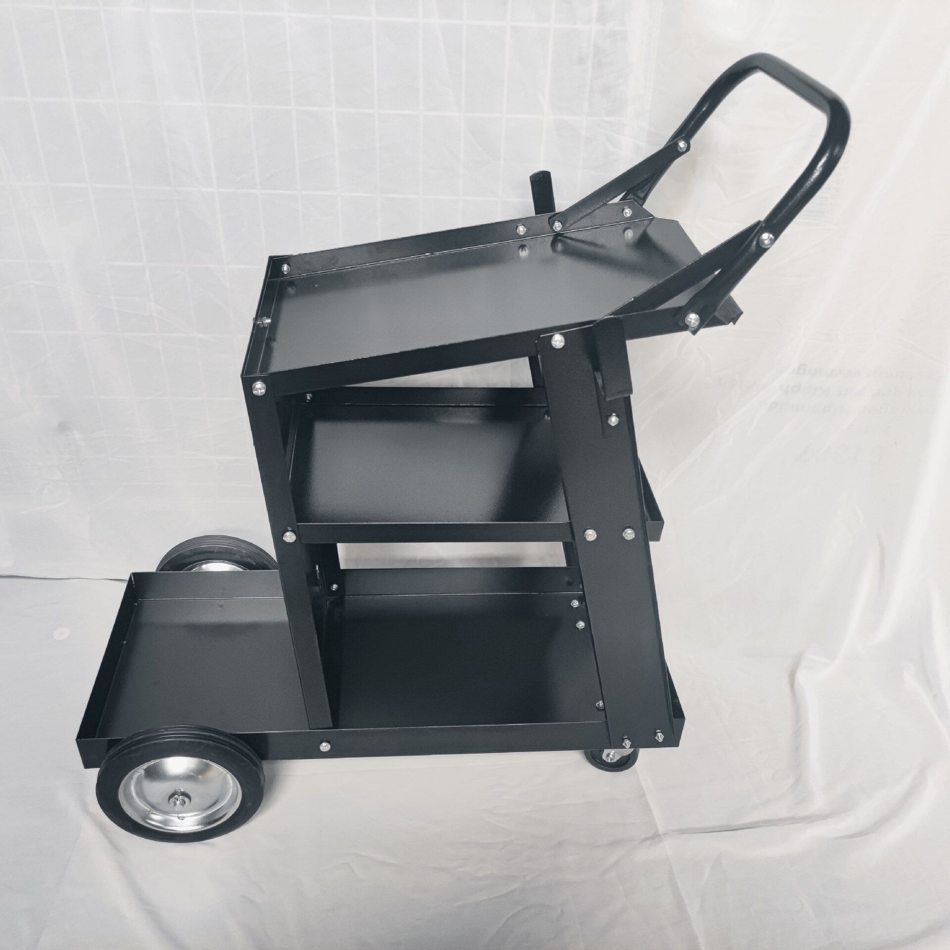车间移动电焊氩弧焊推车五金工具 电焊机推车工具车 移动工具车