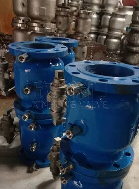 LHS743X-10Q低阻力倒流防止器 调压 液控 不锈钢 缓闭 欣弘阀门