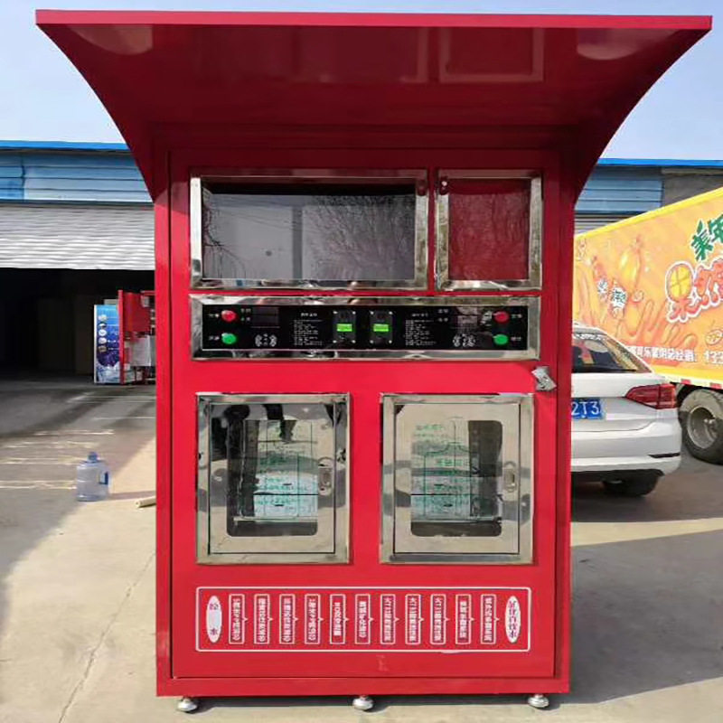 社区直饮水双出水售水机 社区水站饮水机 净水设备弱碱自动售水机