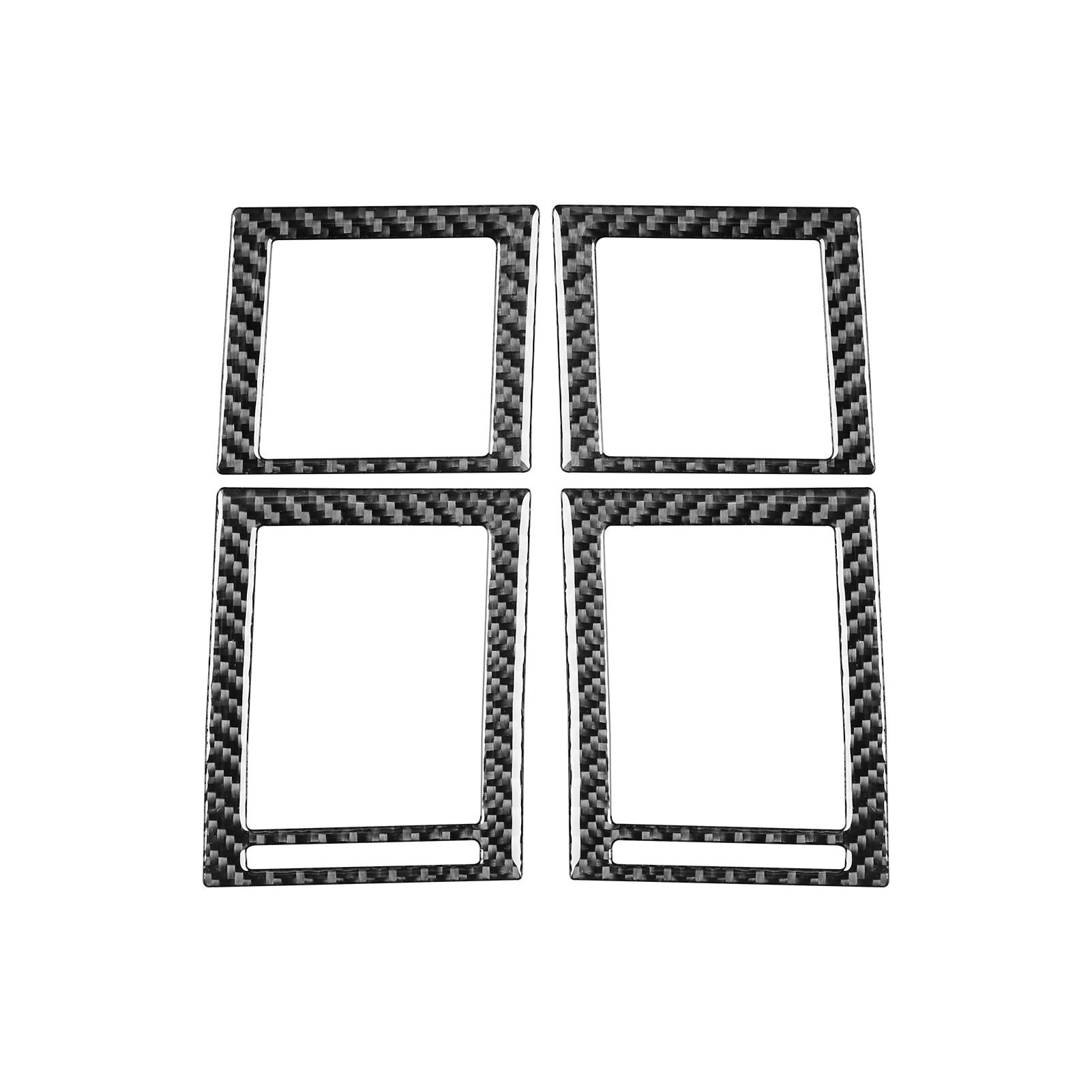 适用于2005-2007克莱斯勒300300C两侧出风口碳纤维汽车内饰改装