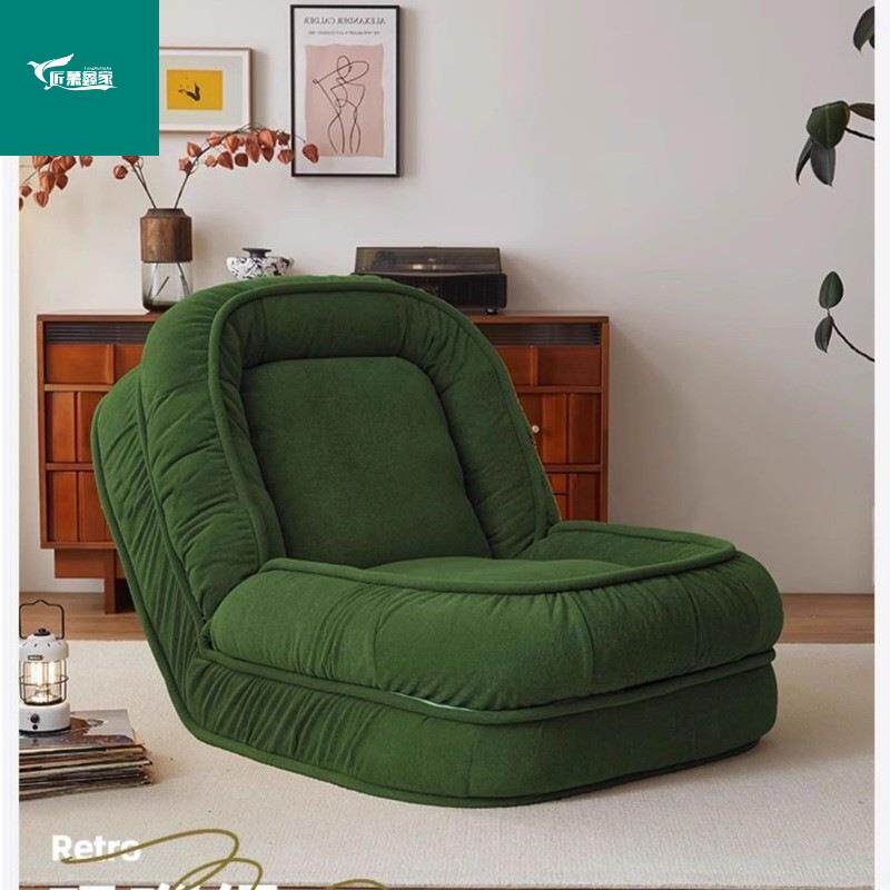 出租房阳台卧室双人大躺椅人类狗窝懒人沙发单人休闲折叠床沙发床