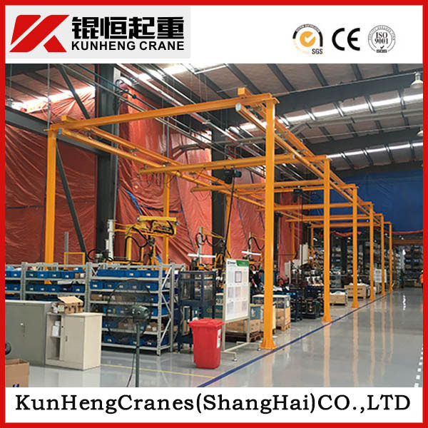 组合式自立起重机行车天车龙门吊架立柱式轨道式KBK轨道C型轨道
