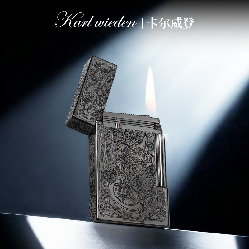 KW卡尔威登朗声充气打火机定制新款送男友情人节生日礼物高档正品