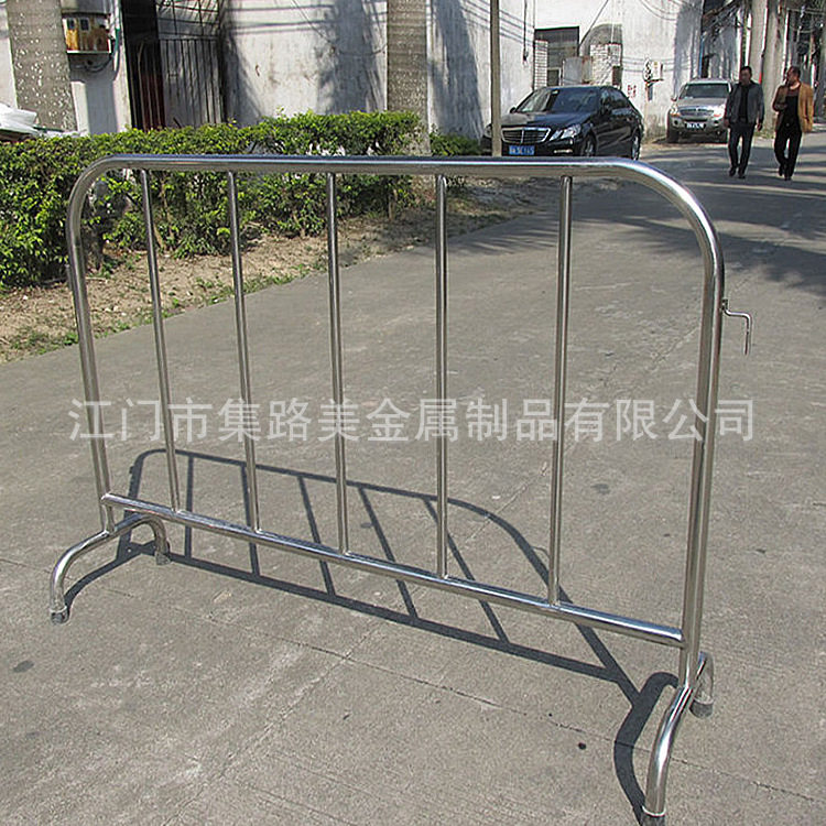 铁马护栏道路市政护栏人行道城市不锈钢围栏城市护栏交通围挡