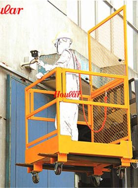 现货供应NK30ABC货叉载人平台深圳叉车属具带护栏高空载人平台