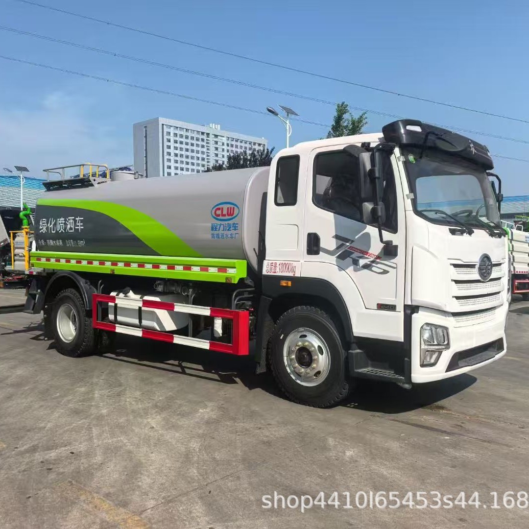 大型洒水车市政园林绿化浇灌车12方洒水车福田公路养护抑尘洒水车