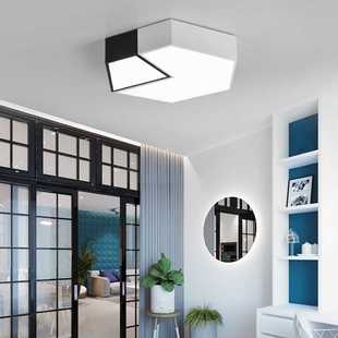 卓迩现代简约led吸顶灯调光创意方形客厅灯家用大气卧室餐厅灯具