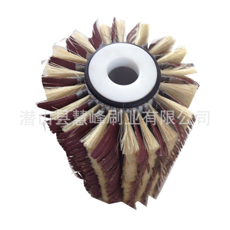 砂纸剑麻刷辊地板木工抛光毛刷/家具抛光毛刷/砂光机抛光刷辊定做