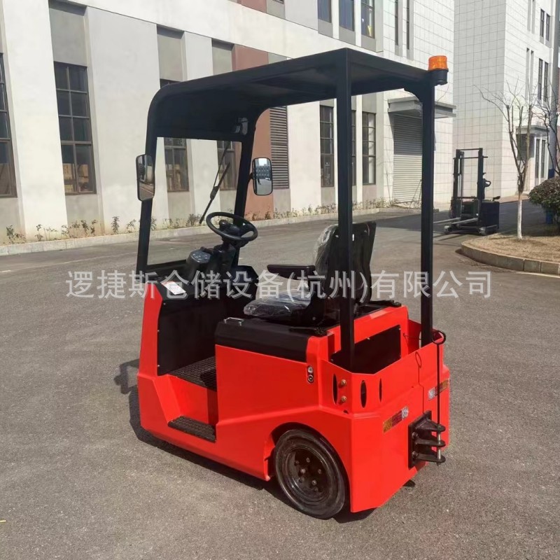 电动座驾式牵引车2吨4吨码头厂区货物周转牵引拖车头运输物流拖车
