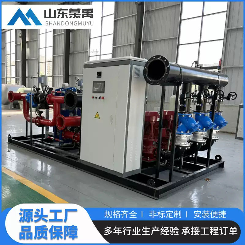 板式换热机组高效智能一体化可拆卸工业用不锈钢板式汽水热交换器